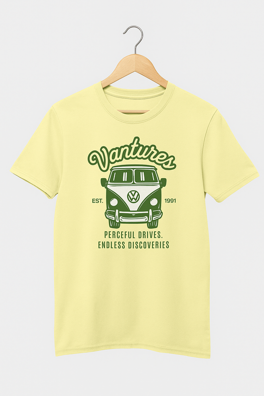 Vantures Premium Men's round neck Cotton T-shirt