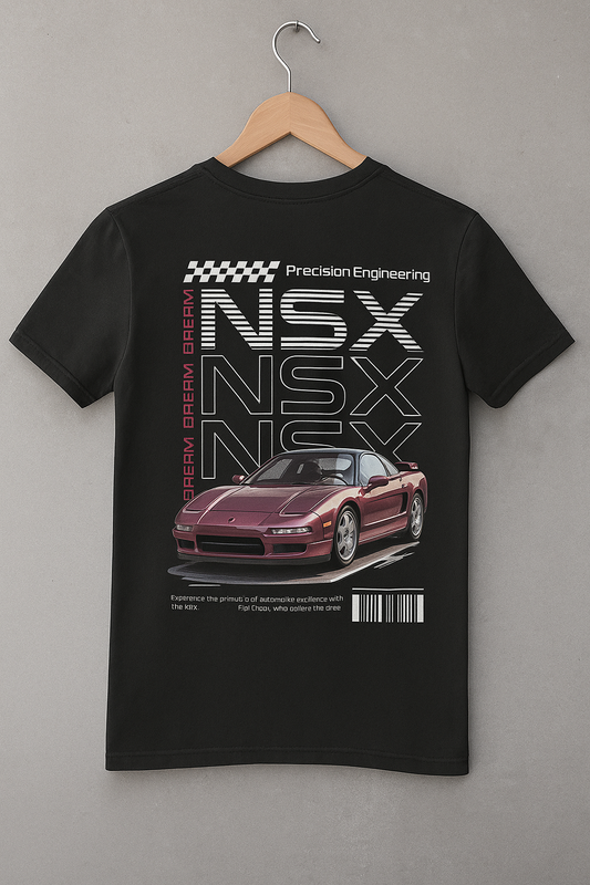 NSX Precision Engineering Men's round neck Cotton T-shirt