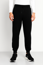 Classic Black Joggers – Premium Cotton Looper