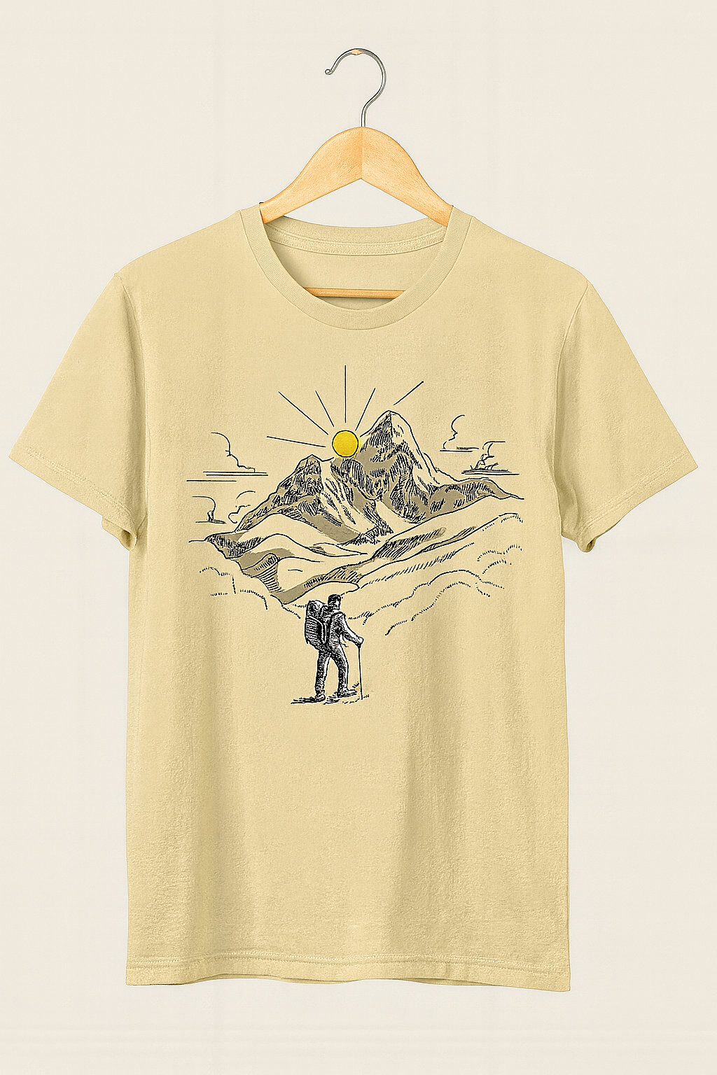 Summit Journey – Ivory Adventure T-Shirt