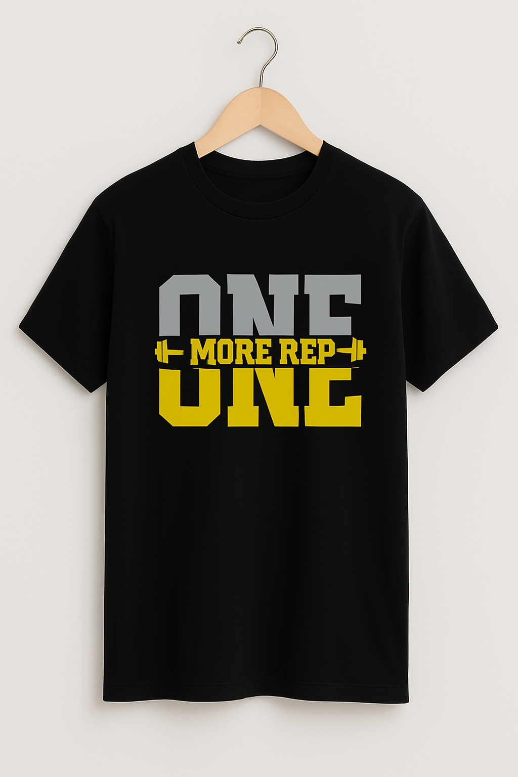 One More Rep T-Shirt – Black