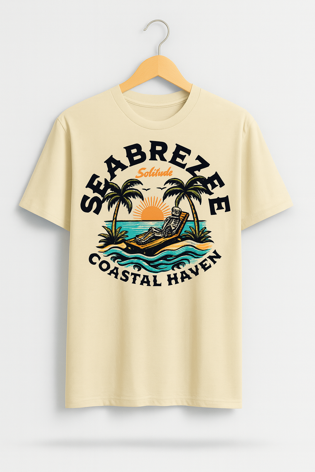 Seabreeze Solitude Almond T-Shirt