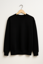 Classic Black Oversized Sweatshirt