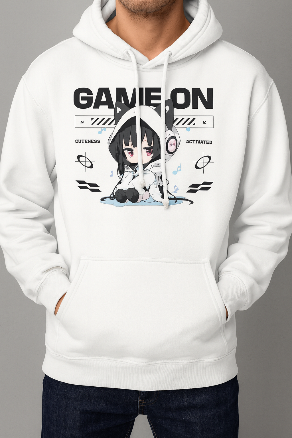 Game On Anime Hoodie